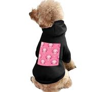Cute Axolotl Chibi Dog Hoodies Hooded Sweatshirts Pet Costmes Puppy Pullover Cat Clothes Top