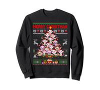 Cute Axolotl Christmas Tree Ugly Sweater Kids Men Women Sweatshirt