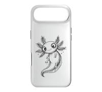 Cute Axolotl Hand Drawn Sketch Doodle Line Art Pet Drawing Case for iPhone Air