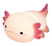 Cute Axolotl Night Light, Cute Animal Silicone Nursery Night Lamp Touch Control Nightlights Bedside Lamp for Baby Children Toddlers Girls