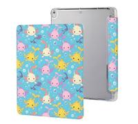 Cute Axolotl Pattern Case Compatible for IPAD Pro (10.5in) /IPAD Air3(10.5in) Tablet Cases Protective Stand Cover