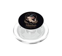 Cute Axolotl Wizard Moon Magic Mindset Art PopSockets PopGrip for MagSafe