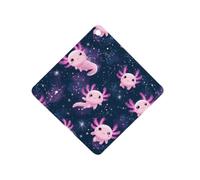 Cute Axolotls in Space Automotive Air Fresheners Rhombus