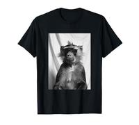 Cute Baboon with Sunglasses Cool Jungle Animal Photo Booth T-Shirt