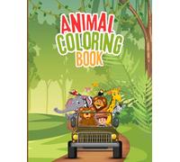 Cute Baby Animals Coloring Book for Kids | 30 Fun Pages | Farm & Jungle Animal Coloring Pages