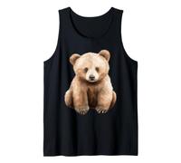 Cute Baby Bear Cub Wildlife Animal Design Tank Top