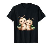 Cute Baby Caterpillars Hugging Adorable Larvae T-Shirt