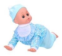 Cute Baby Doll,Smart Electric Laughing Crawling Baby Doll Toy for Kids, Lifelike Doll with Interactive Function, Suitable for Playing with Children, Battery Operated (11.5-inch