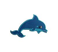 Cute Baby Dolphin Patch Iron On Patch Sew On Embroidery Badge Country Patch