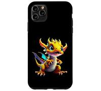 Cute Baby Dragon with Big Eyes Fantasy Cartoon Style Case for iPhone 11 Pro Max