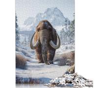 Cute Baby Dugong Whale Puzzles 500 Pieces Wood Puzzle Jigsaws for Adults Family Fun Jigsaws Puzzles 500pcs (52x38cm)