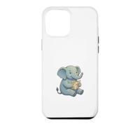 Cute Baby Elephant Reading Map Travel Adventure Explorer Case for iPhone 12 Pro Max
