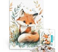 Cute Baby Fox In Grasspuzzles for adults 2000 pieces Learning Educational Toys Family Games Enhance memory 70x100cm