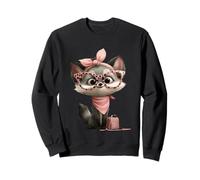 Cute Baby Fox Kawaii Girly Character Stylish Animal Graphic Sweatshirt