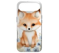 Cute Baby Fox Watercolor Design Foxes Animal Lover on White Case for iPhone Air