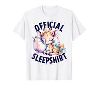 Cute Baby Giraffe Official Sleepshirt Funny Sleep Lover T-Shirt