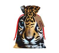 Cute Baby Jaguar 1 Gift Bag with Handles and tag, Perfect for Christmas, Birthday, Wedding or Daily Gift - (M)