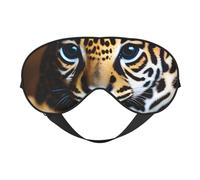 Cute Baby Jaguar 1 Sleep Mask,100% Natural Mulberry Silk Eye Mask with, Ultra-Soft Eye Covers for Sleeping, Travel, Nap