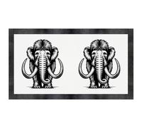 'Cute Baby Mammoth' Pet Feeding Mat (PM00029632)