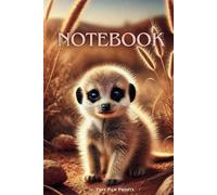 Cute Baby Meerkat Notebook - Adorable idea for Kids who Love Animals: Fun and Creative - Perfect for Writing, Drawing, and School Notes!