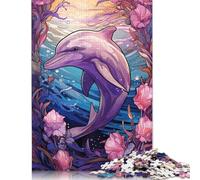 Cute Baby Otter with Seashell Puzzles 1000 Pieces for Teenagers Gifts Wooden Puzzles for Home Decoration 1000pcs (75x50cm)