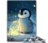 Cute Baby Penguin 2000 Pieces Jigsaw Puzzles For Teens And Adults,Help The Brain Exercise Addictive Toys to Cultivate Patience Suitable for Couples (70X100cm)