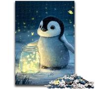 Cute Baby Penguin Adult Puzzles 1000 Pieces,Challenging To Complete But Fun And Humorous Birthday Present,Gifts,Wall Art (50x75cm)