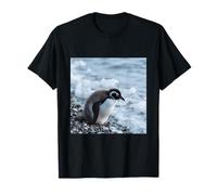 Cute Baby Penguin Arctic Ice Wildlife Graphic T-Shirt