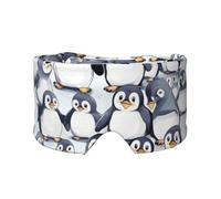 Cute Baby Penguins Sketch Print Eye Shade Cover for Nap Travel Yoga,Eye Cover Blindfold Travel Office Nap Airplane