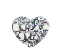Cute Baby Penguins Sketch Printing 10 Pcs Car Air Freshener Hanging Sheets Scented Hanging Sheets With Rope For Home