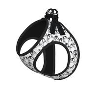 Cute Baby Penguins Sketch Printing Puppy Summer Vest Harness With Reflective,Dog Accessories For Small Medium Large Dogs And Cats