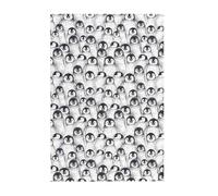 Cute Baby Penguins Sketch Prints Wooden Jigsaw Puzzle 300-Piece in Plastic Box, 26x38 CM Eco-Friendly Educational Puzzle for Family Fun & Adult Relaxation