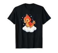 Cute Baby Phoenix On Cloud with Stars Kids T-Shirt