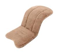 Cute Baby Pushchair Seat Liners Faux Sheepskin Pram Liner Stroller Seat Pad Cushion Breathable Baby Stroller Insert Pad Liners Universal Buggy Car Seat Cover for Travel 78 x 35cm