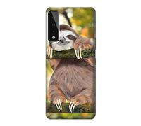 Cute Baby Sloth Paint Case Cover For LG Stylo 7 4G