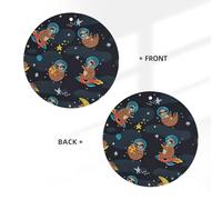 Cute Baby Sloths Sleeping Printing 10 Pcs Car Air Fresheners Cards For Scented Hanging Sheets For Bathroom With Rope