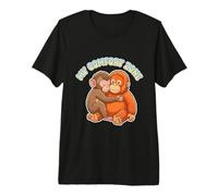 Cute Baby Viral Monkey Team Punch My Comfort Zone Premium T-Shirt