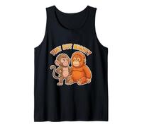 Cute Baby Viral Monkey Team Punch Tiny But Mighty Tank Top