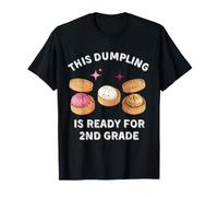 Cute Back to School 2nd Grade First Day of School Dumpling T-Shirt