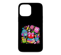 Cute Back to School Apple Backpack Pencil Books Supplies Case for iPhone 13 Pro Max