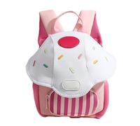 Cute Backpack, Preschool Backpack Multi-Pocket Backpack for Boys Girls Large Capacity Storage Backpack Outings and Adventures for, Pink, Se référer au descriptif, Refer to description