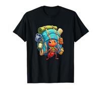 Cute Backpacking Ant Camping Adventure Outdoors T-Shirt