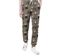Cute Badger Sweatpants for Men Yoga Athletic Lounge Jersey Trousers with Pockets Sport Pant XL