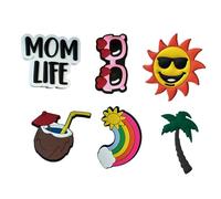 Cute Bag Charm - Removable Bag Accessories | Waterproof Cute Charms with Lightweight Style, Summer Beach Decoration Set, Fashion Charm, Travel Tote Design for Girls and Women