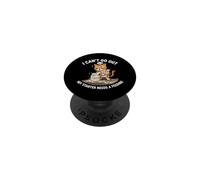 Cute Baker Cat Sourdough Starter Needs A Feeding Design PopSockets Adhesive PopGrip