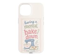 Cute Baking Humor Mental Bake Down From Scratch Mood Case for iPhone 15