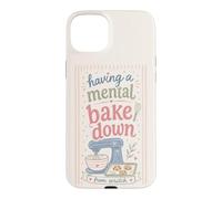 Cute Baking Humor Mental Bake Down From Scratch Mood Case for iPhone 15 Plus