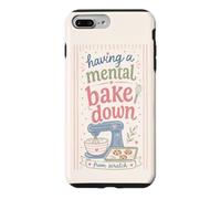 Cute Baking Humor Mental Bake Down From Scratch Mood Case for iPhone 7 Plus/8 Plus