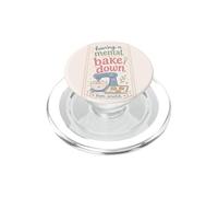 Cute Baking Humor Mental Bake Down From Scratch Mood PopSockets PopGrip for MagSafe
