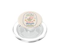 Cute Baking Humor Whisking Through a Mental Bake Down PopSockets PopGrip for MagSafe